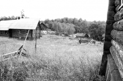Фрагмент застройки, деревня Лухтансельга