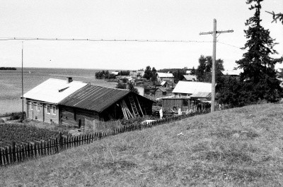 Фрагмент застройки, деревня Сямозеро