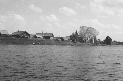 Фрагмент застройки, деревня Улялега