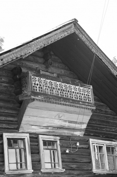 Декоративные детали дома, деревня Салменица