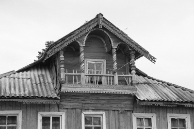 Декоративные детали дома, деревня Ангенлахта