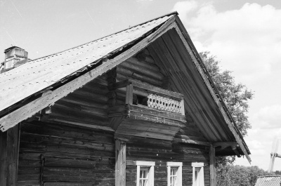 Декоративные детали дома, деревня Пунчойла