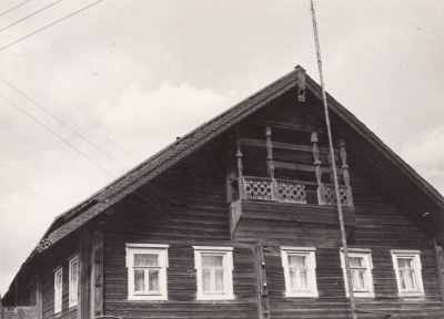 Жилая часть дома, деревня Рубчойла