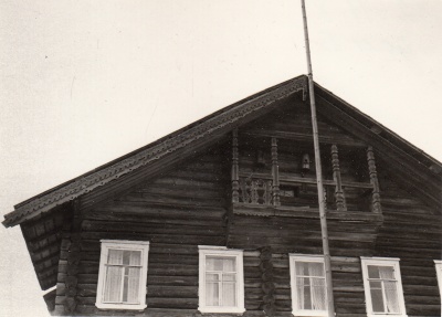 Декоративные детали дома, деревня Рубчойла