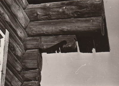 Декоративные детали дома, деревня Салменица