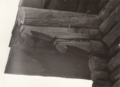 Декоративные детали дома, деревня Салменица