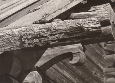 Декоративные детали дома, деревня Салменица