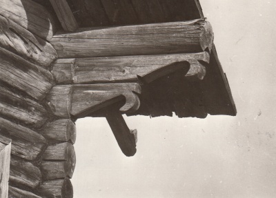 Декоративные детали дома, деревня Салменица