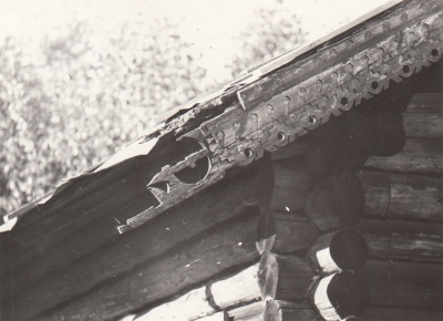 Декоративные детали дома, деревня Салменица