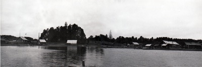 Панорама застройки, деревня Сяргилахта